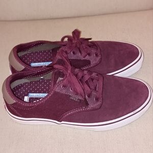 Vans Chima Ferguson Burgundy Suede Leather Shoes Men's 6.5